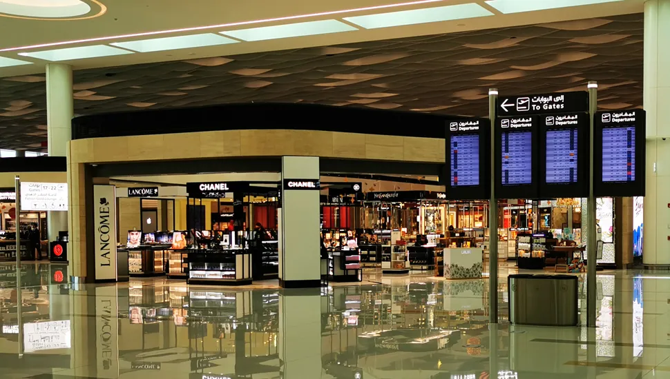 Departure Terminal at Bahrain International Airport