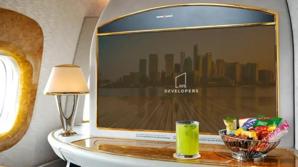 AYS Developers Advertises with flydubai in-flight - Gulf Airport Advertising
