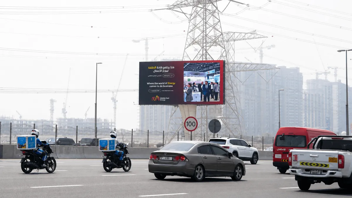 Middle East Energy 2026 Launches Multi-City OOH Campaign Across UAE