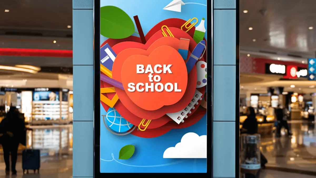 Back to School Airport Ads