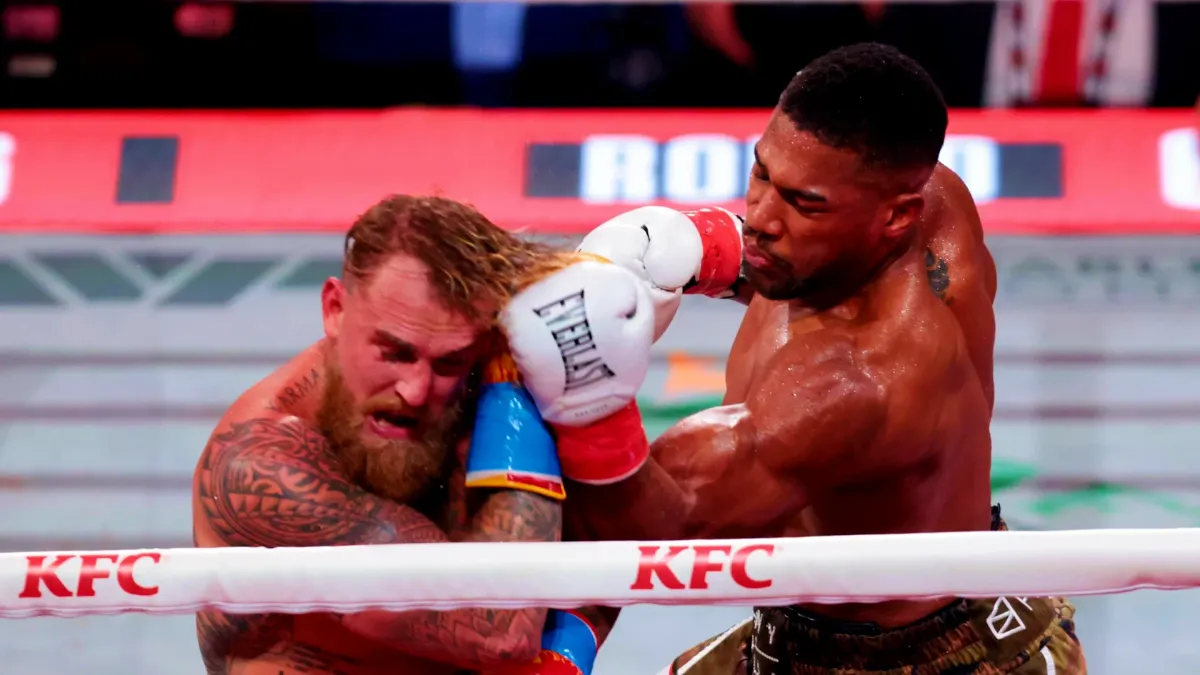 Jake Paul vs Anthony Joshua x KFC - World Sports Advertising