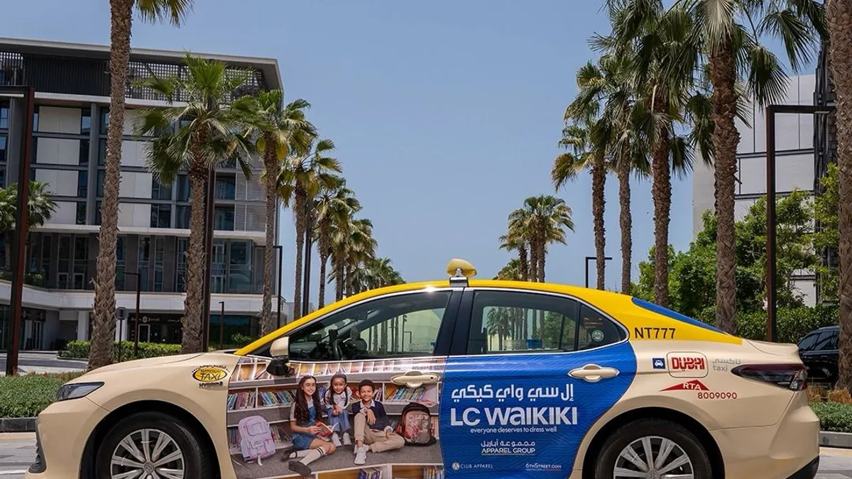 Back To School Taxi Advertising
