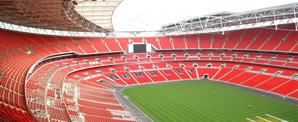 Wembley Stadium in London