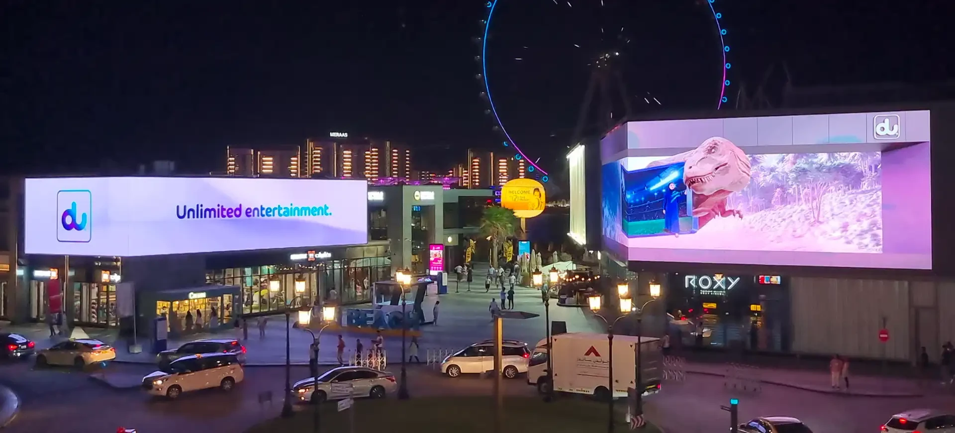 DU DOOH Campaign Dubai - Dubai Advertising