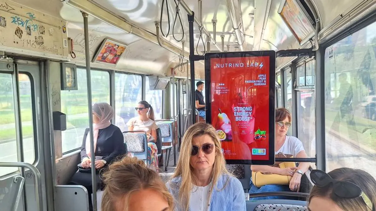 Dubai RTA Bus Interior Advertising - Bus Advertising