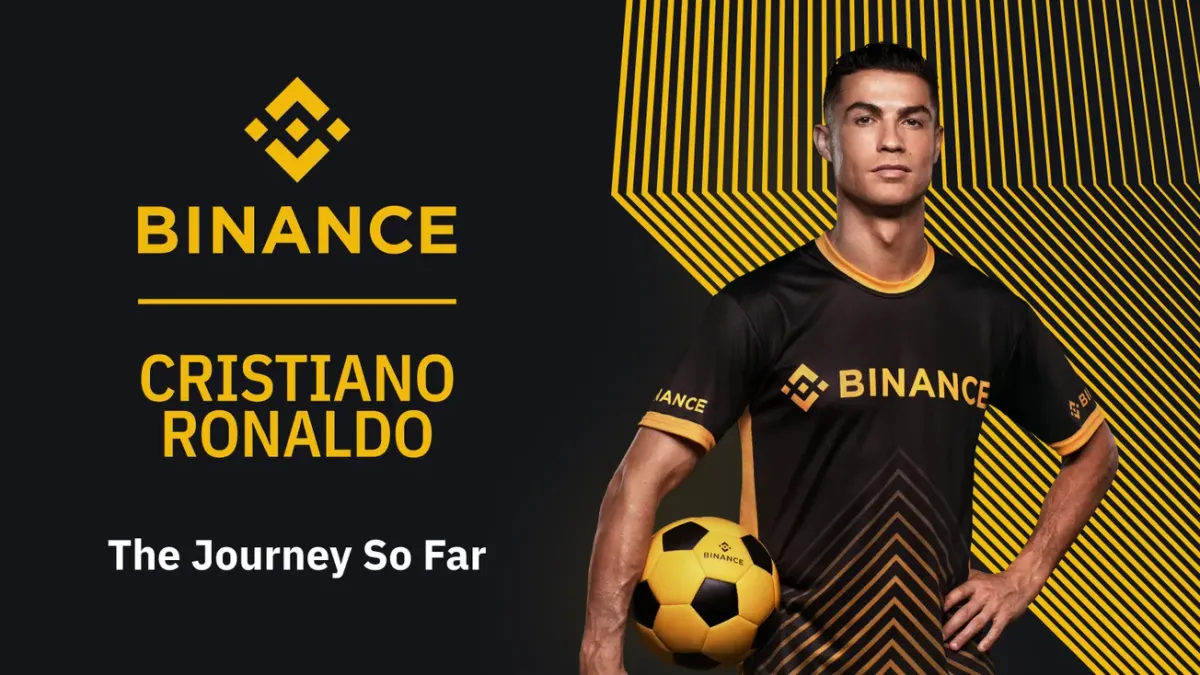 Cristiano Ronaldo for Binance - World Sports Advertising