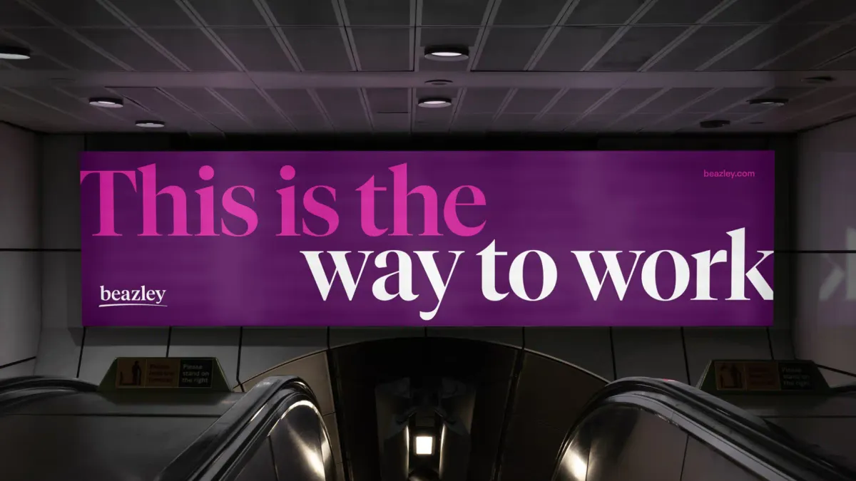 Beazley Campaign on the London Underground