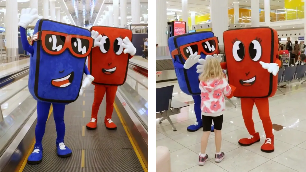 Virgin Mobile’s ‘Be In the Moment’ Campaign in Dubai International Airport