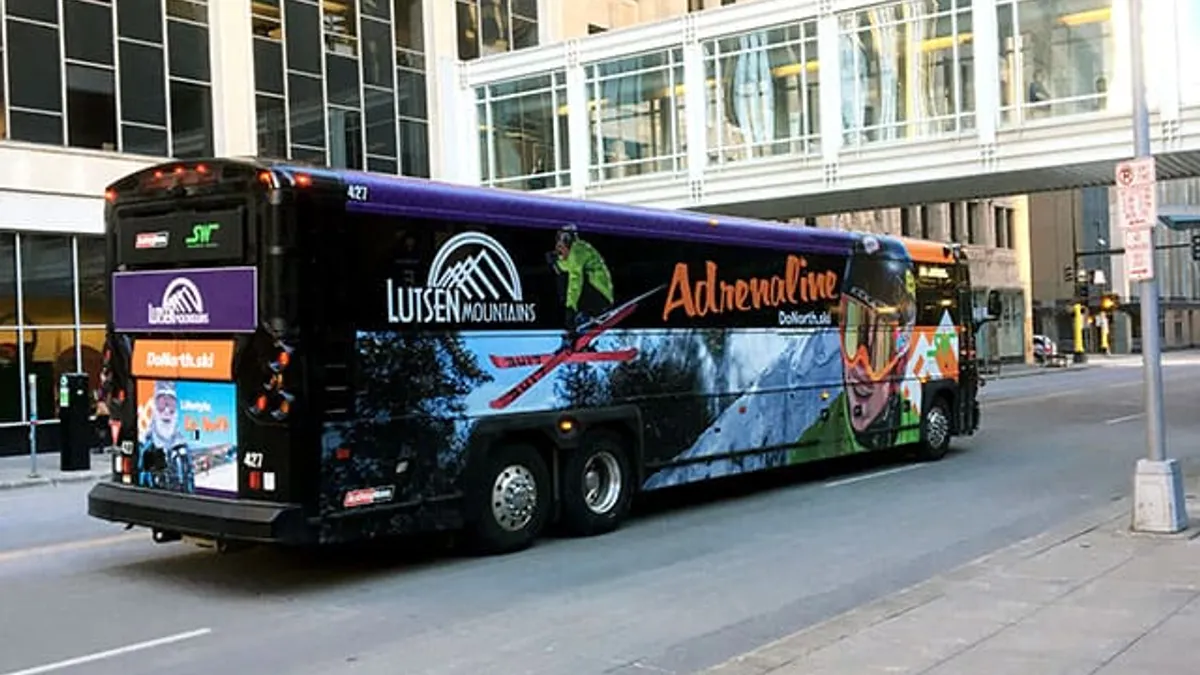 bus ads driving sales