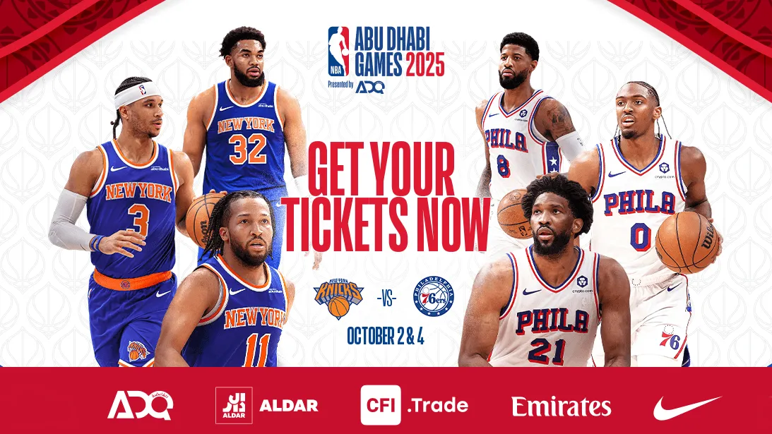 NBA Abu Dhabi Games 2025 - Dubai Advertising