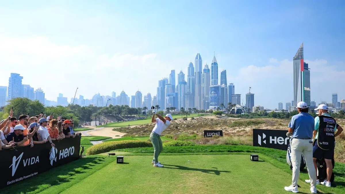 DP World Golf Tour UAE - World Sports Advertising