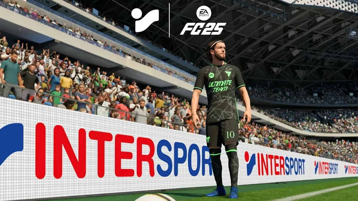 In-Game Perimeter Board Advertising in EA Sports FC Video Game - World Sports Advertising