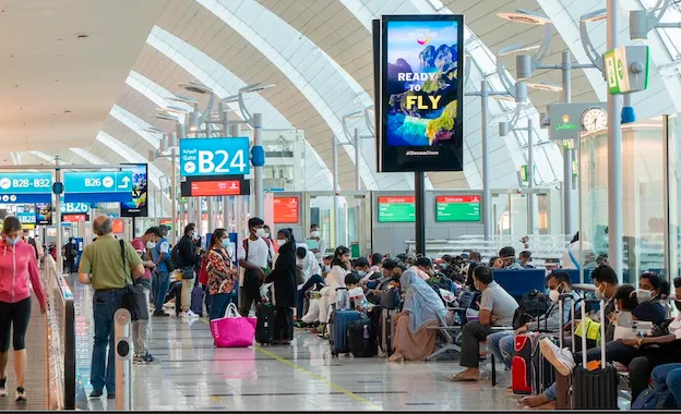digital airport ads in Dubai