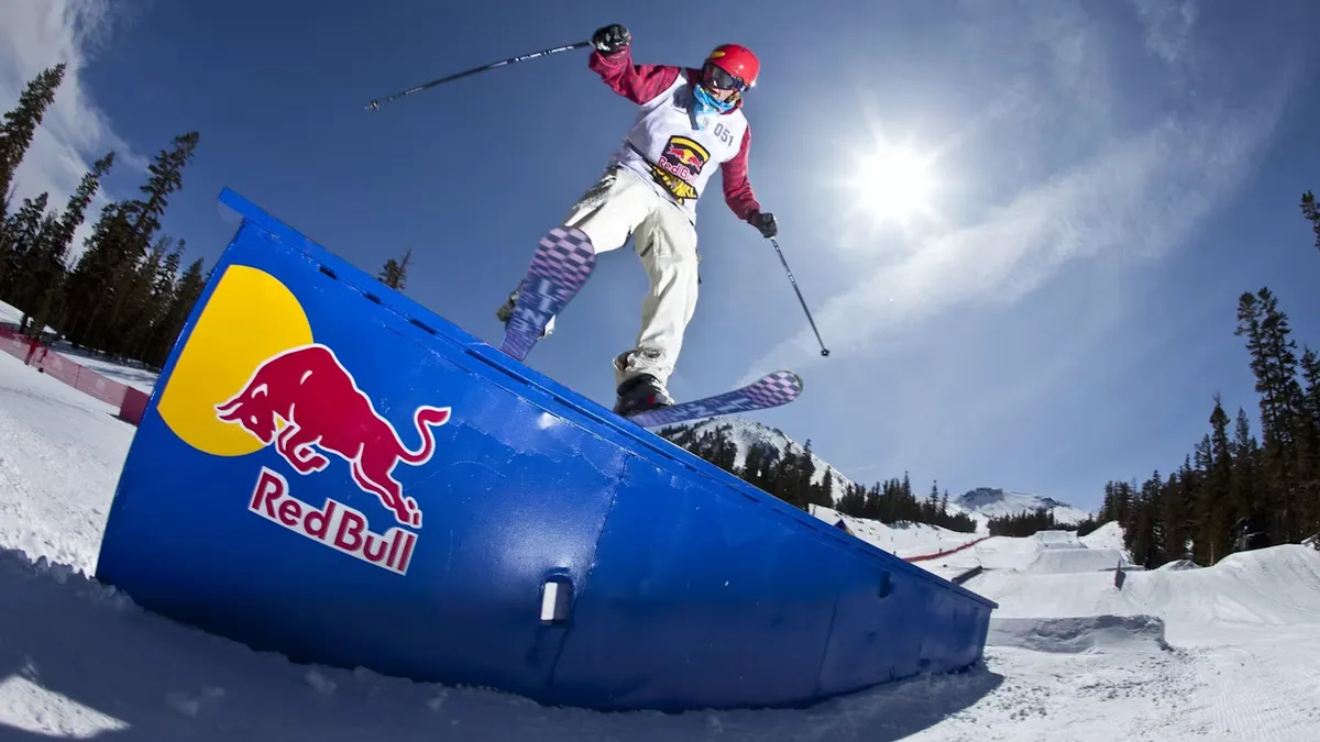 Red Bull in Snowboarding - World Sports Advertising