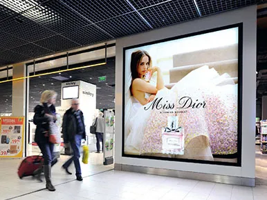 Advertising on Abu Dhabi Airport