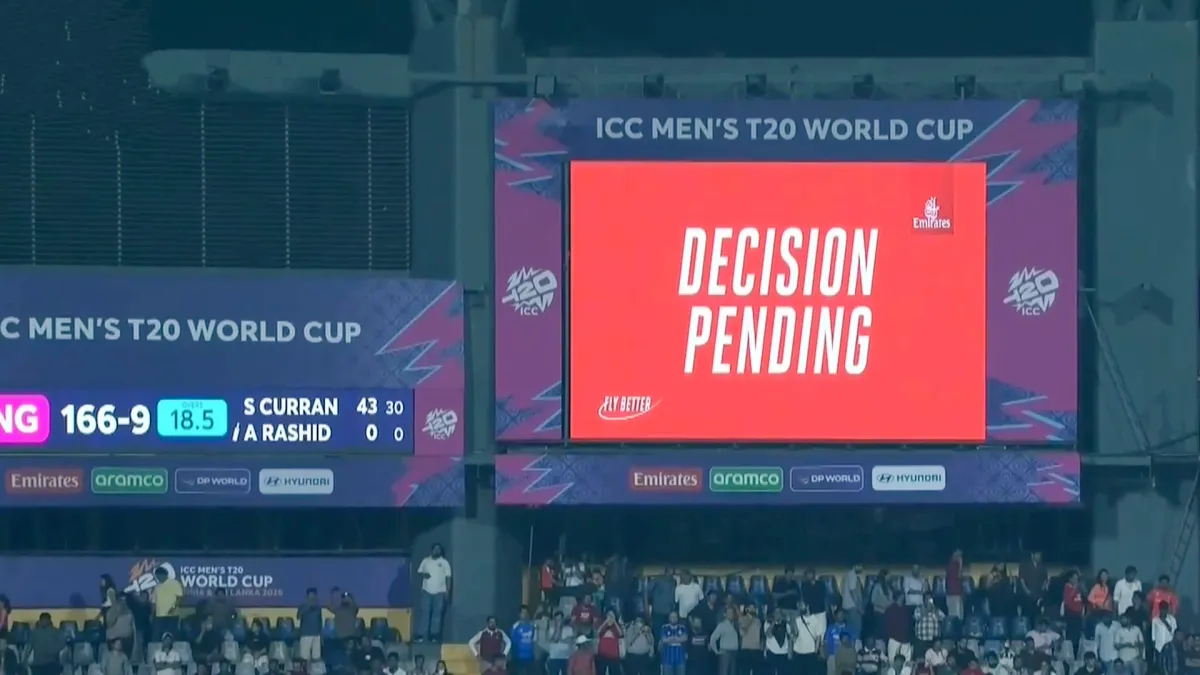The DRS Side Screen at the ICC Men's T20 World Cup 2026, Sports Sponsorships - World Sports Advertising
