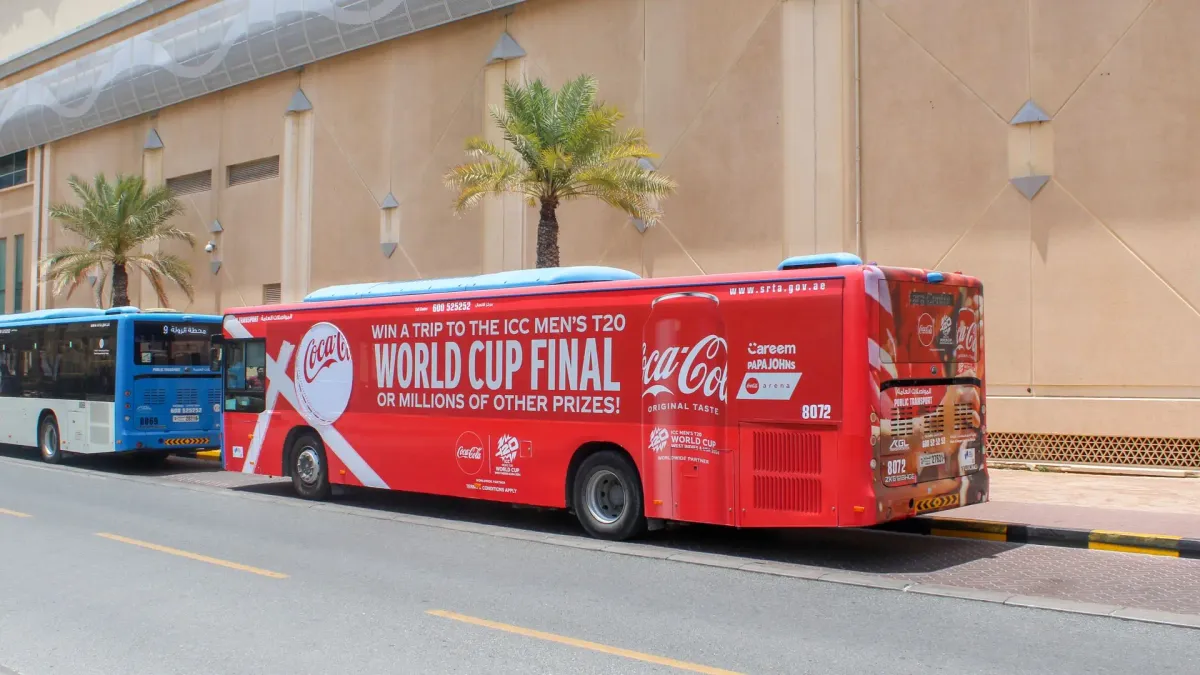 Dubai World Cup on Buses