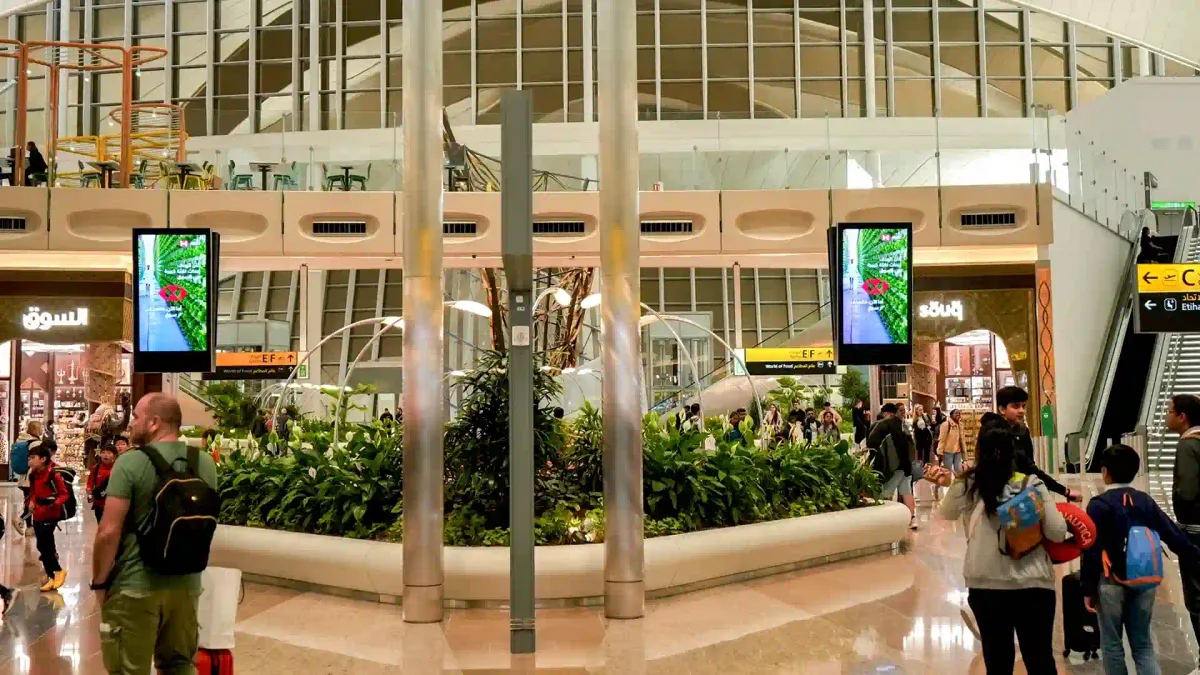 Advertise at the Zayed International Airport