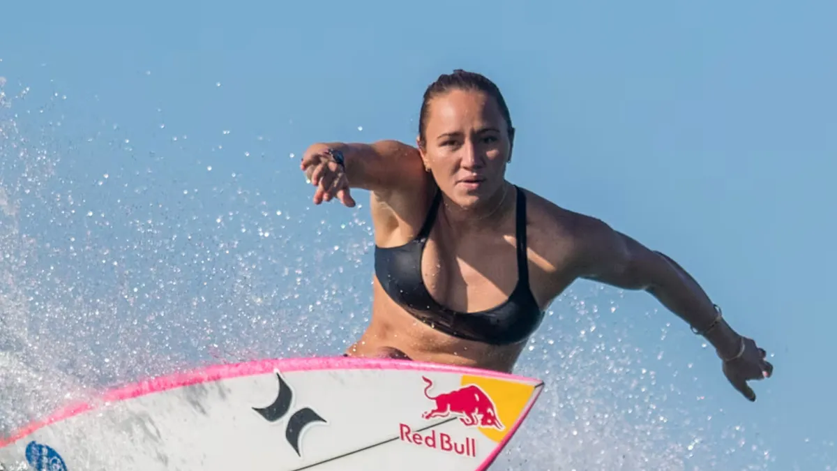 Red Bull in Women's Surfing - World Sports Advertising