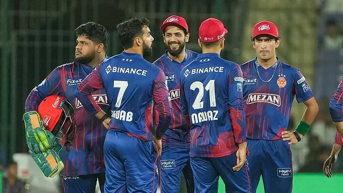 Kit Sponsorship on the Islamabad United Jersey for Binance - Pakistan Super League Advertising