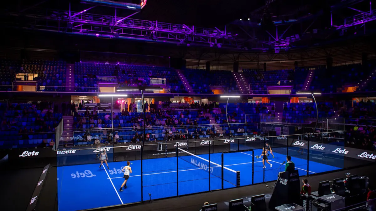 Padel Tennis Premier Match - World Sports Advertising