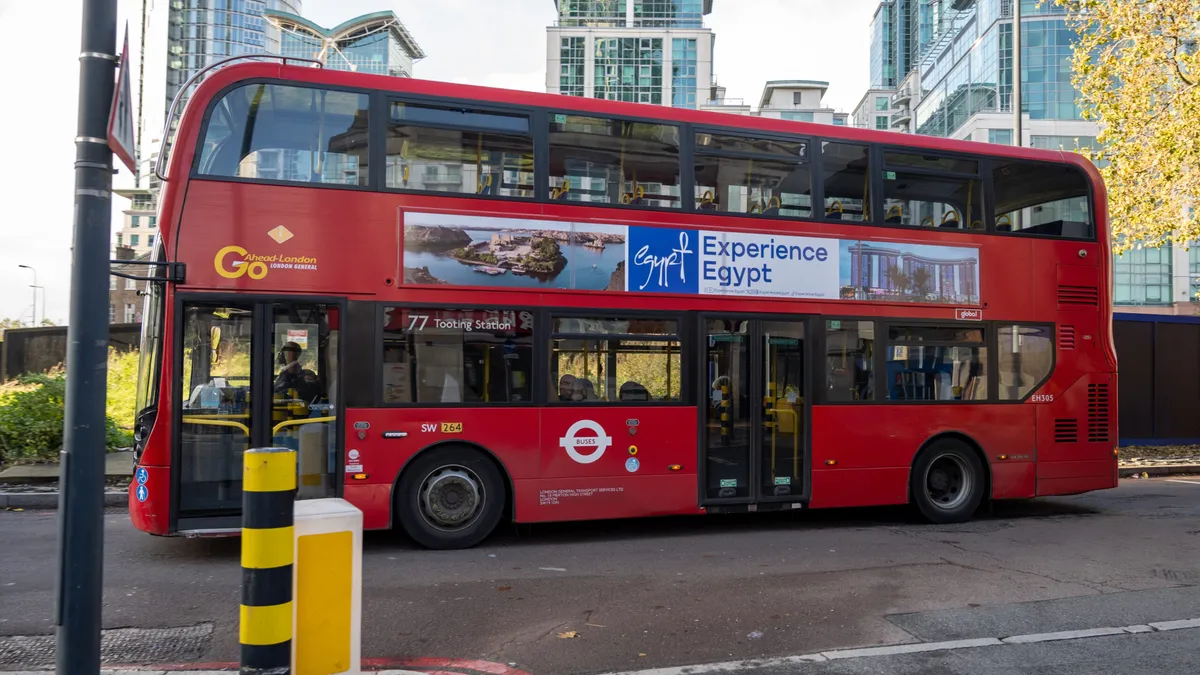 Bus Side Advertising in London