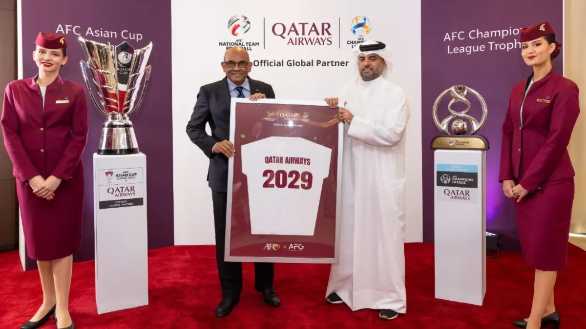 Qatar Airways x AFC Champions League - Gulf Airport Advertising