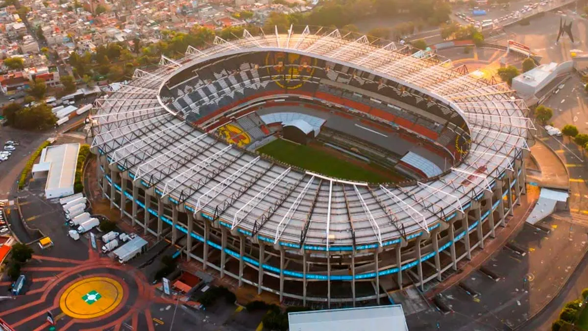 The Estadio Azteca Football Stadium in Mexico