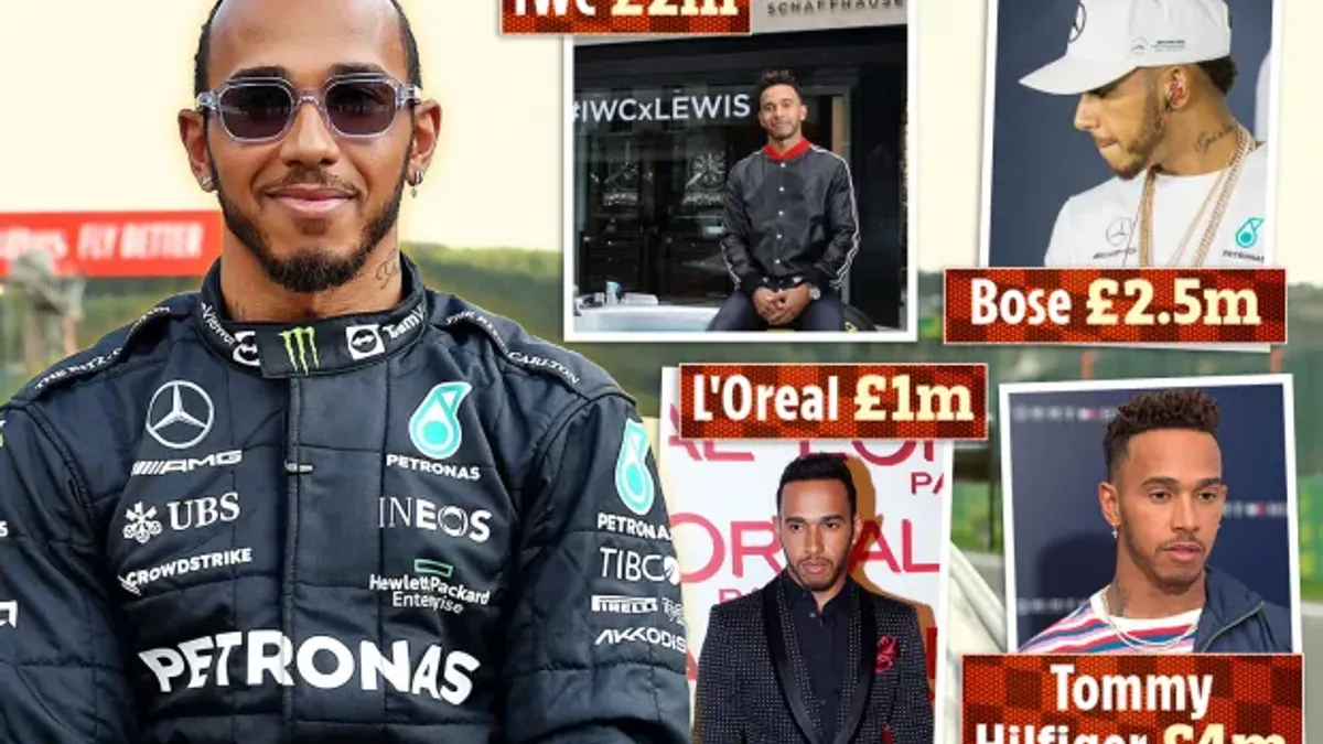 Lewis Hamilton as a Brand Ambassador - World Sports Advertising